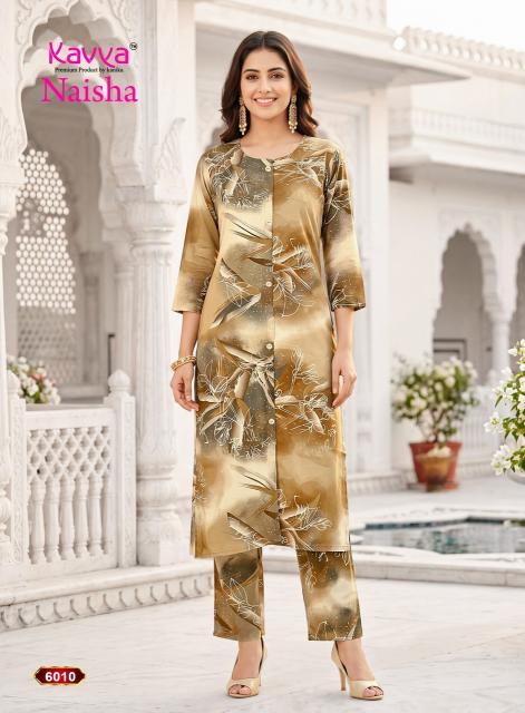 Kavya naisha vol-6 coord set wholesale in surat